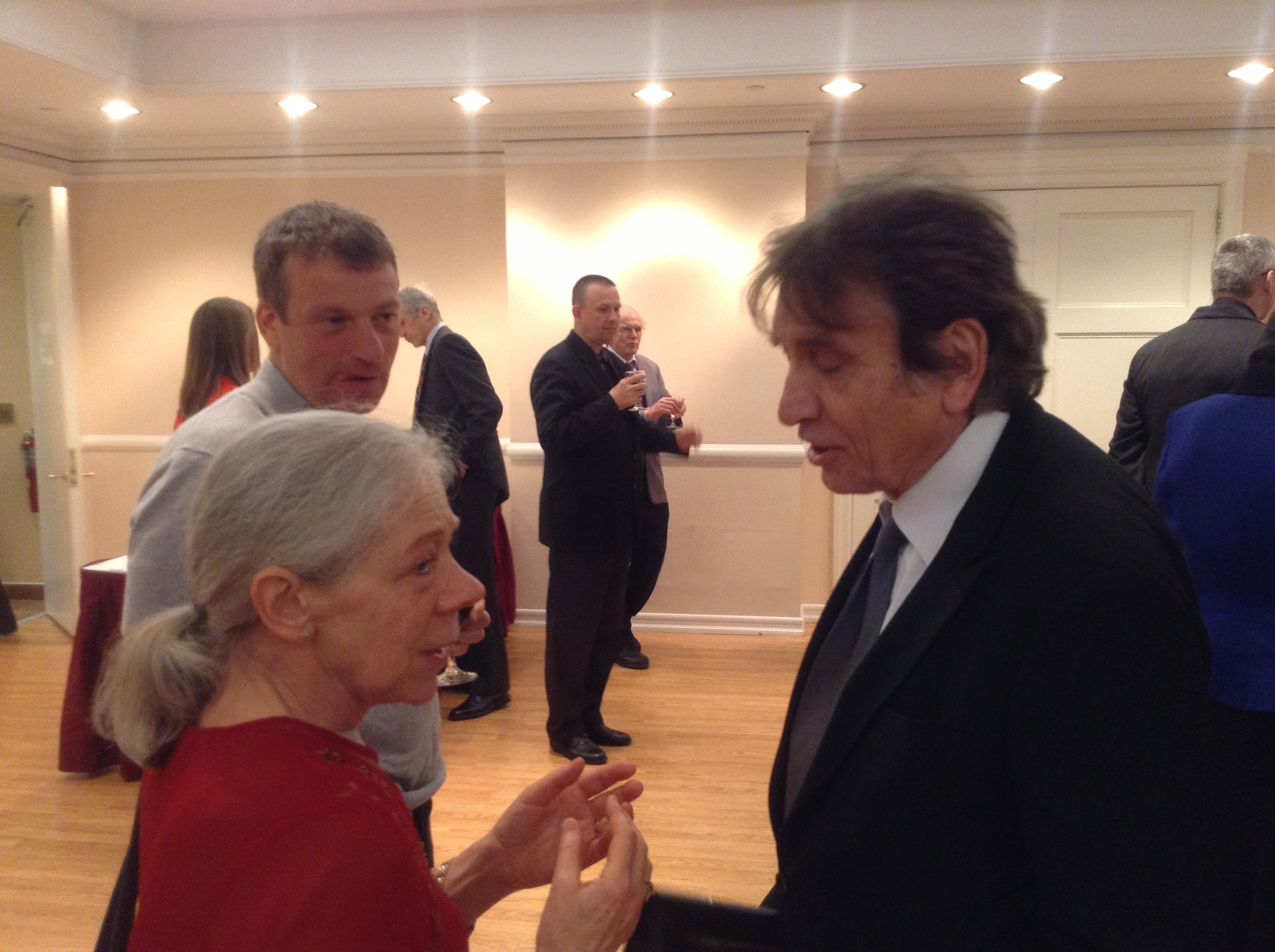 Kati Bencsath and Zaborszky Laci, February 2016